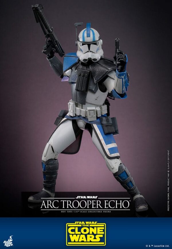 Star Wars: The Clone Wars Akció Figura 1/6 Arc Trooper Echo 30 cm Star Wars: The Clone Wars Akció Figura 1/6 Arc Trooper Echo 30 cm