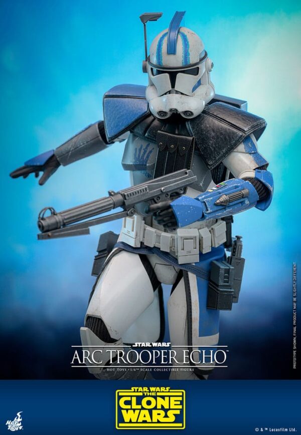 Star Wars: The Clone Wars Akció Figura 1/6 Arc Trooper Echo 30 cm Star Wars: The Clone Wars Akció Figura 1/6 Arc Trooper Echo 30 cm