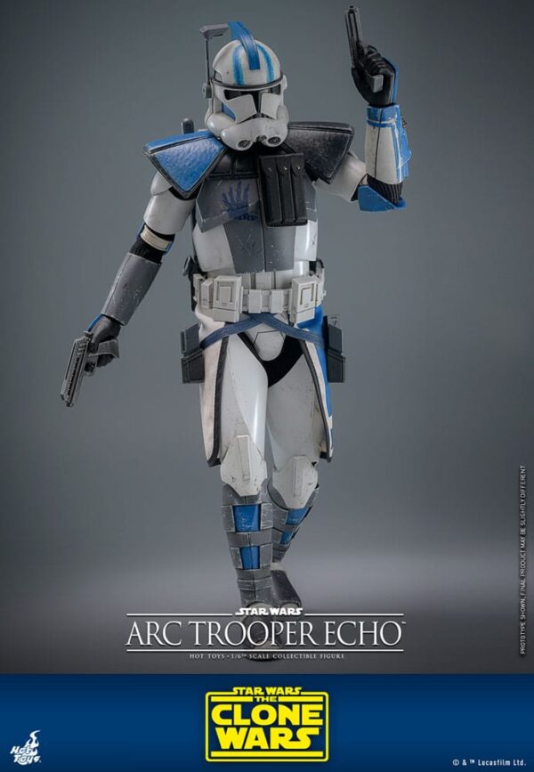 Star Wars: The Clone Wars Akció Figura 1/6 Arc Trooper Echo 30 cm Star Wars: The Clone Wars Akció Figura 1/6 Arc Trooper Echo 30 cm