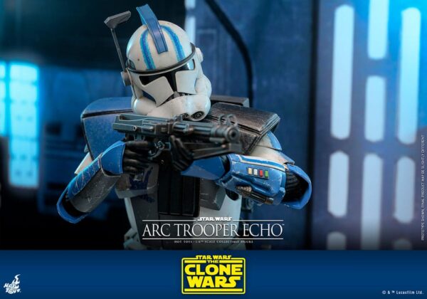 Star Wars: The Clone Wars Akció Figura 1/6 Arc Trooper Echo 30 cm Star Wars: The Clone Wars Akció Figura 1/6 Arc Trooper Echo 30 cm