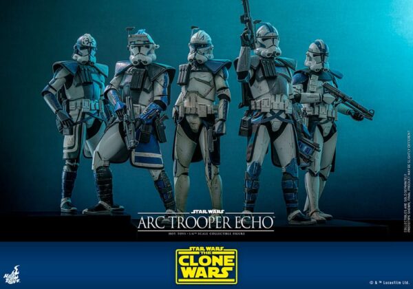 Star Wars: The Clone Wars Akció Figura 1/6 Arc Trooper Echo 30 cm Star Wars: The Clone Wars Akció Figura 1/6 Arc Trooper Echo 30 cm