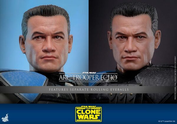 Star Wars: The Clone Wars Akció Figura 1/6 Arc Trooper Echo 30 cm Star Wars: The Clone Wars Akció Figura 1/6 Arc Trooper Echo 30 cm