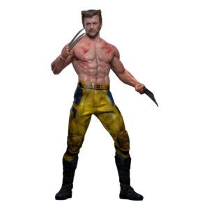 Deadpool & Wolverine Movie Masterpiece Akció Figura 1/6 Wolverine (TVA Jacket Version) 31 cm
