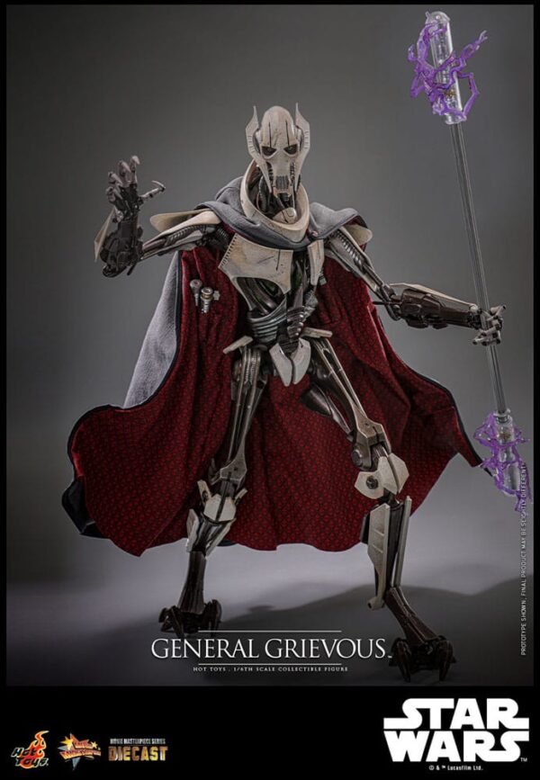Star Wars Movie Masterpiece Diecast Akció Figura 1/6 General Grievous 42 cm
