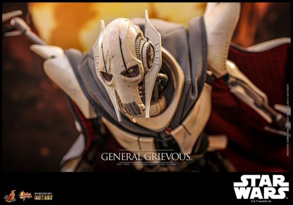 Star Wars Movie Masterpiece Diecast Akció Figura 1/6 General Grievous 42 cm