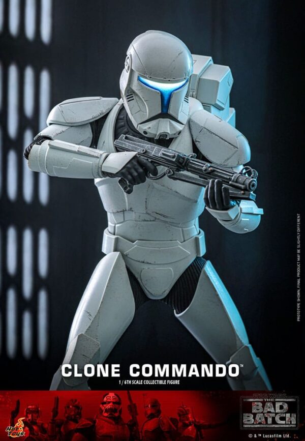 Star Wars: The Bad Batch Akció Figura 1/6 Clone Commando 30 cm Star Wars: The Bad Batch Akció Figura 1/6 Clone Commando 30 cm