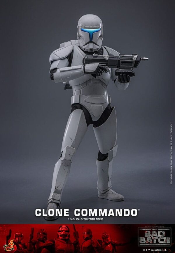 Star Wars: The Bad Batch Akció Figura 1/6 Clone Commando 30 cm Star Wars: The Bad Batch Akció Figura 1/6 Clone Commando 30 cm