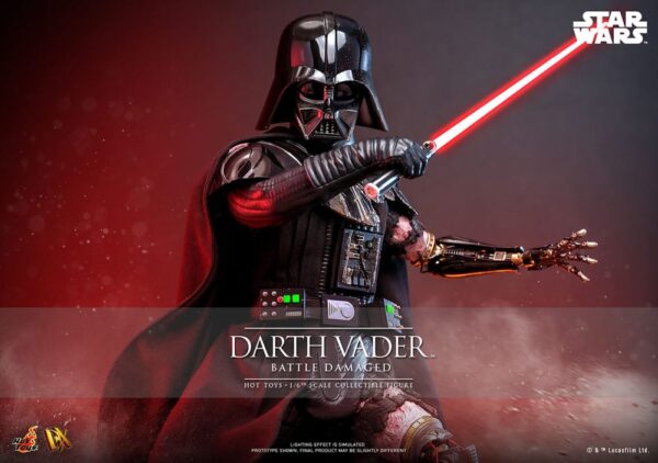 Star Wars Akció Figura 1/6 Darth Vader (Battle Damaged) 35 cm Star Wars Akció Figura 1/6 Darth Vader (Battle Damaged) 35 cm