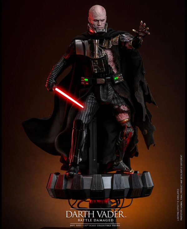 Star Wars Akció Figura 1/6 Darth Vader (Battle Damaged) 35 cm Star Wars Akció Figura 1/6 Darth Vader (Battle Damaged) 35 cm