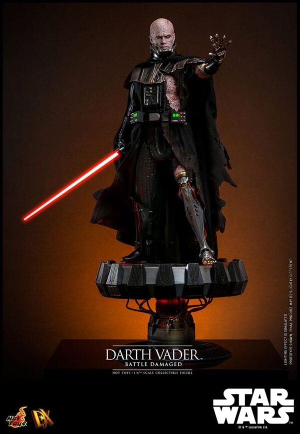 Star Wars Akció Figura 1/6 Darth Vader (Battle Damaged) 35 cm Star Wars Akció Figura 1/6 Darth Vader (Battle Damaged) 35 cm