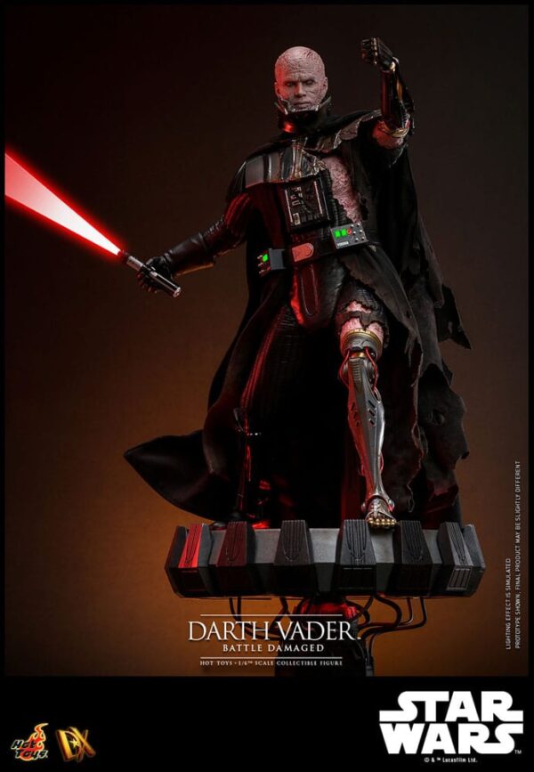 Star Wars Akció Figura 1/6 Darth Vader (Battle Damaged) 35 cm Star Wars Akció Figura 1/6 Darth Vader (Battle Damaged) 35 cm