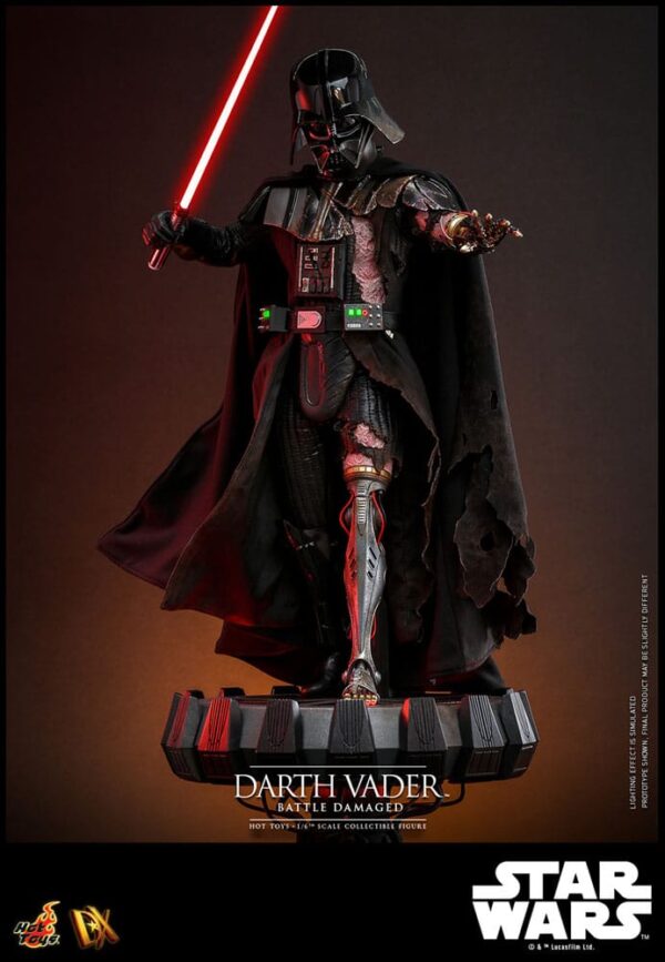 Star Wars Akció Figura 1/6 Darth Vader (Battle Damaged) 35 cm Star Wars Akció Figura 1/6 Darth Vader (Battle Damaged) 35 cm