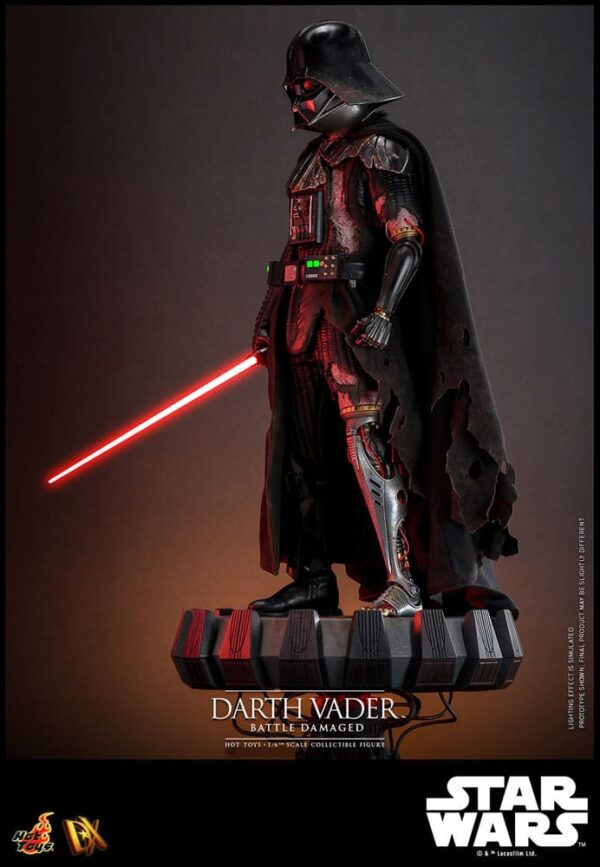 Star Wars Akció Figura 1/6 Darth Vader (Battle Damaged) 35 cm Star Wars Akció Figura 1/6 Darth Vader (Battle Damaged) 35 cm