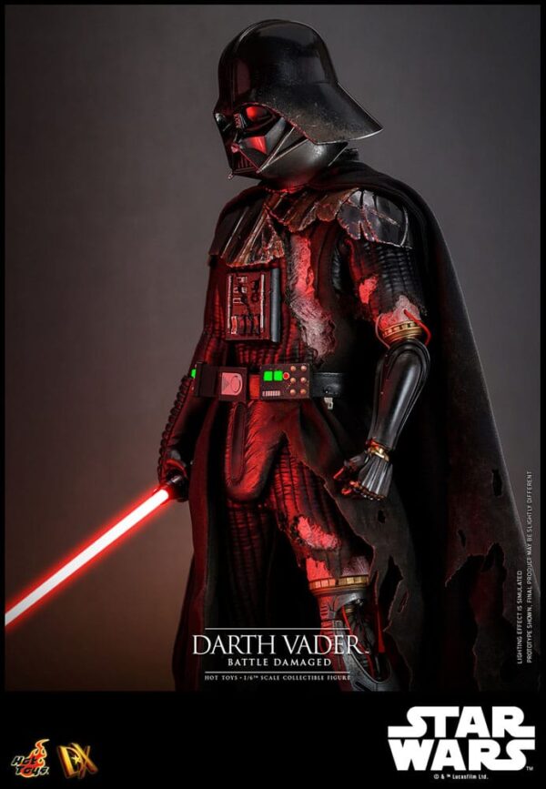 Star Wars Akció Figura 1/6 Darth Vader (Battle Damaged) 35 cm Star Wars Akció Figura 1/6 Darth Vader (Battle Damaged) 35 cm