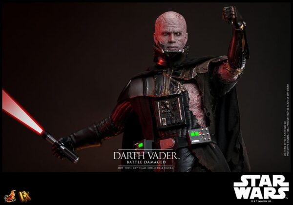 Star Wars Akció Figura 1/6 Darth Vader (Battle Damaged) 35 cm Star Wars Akció Figura 1/6 Darth Vader (Battle Damaged) 35 cm