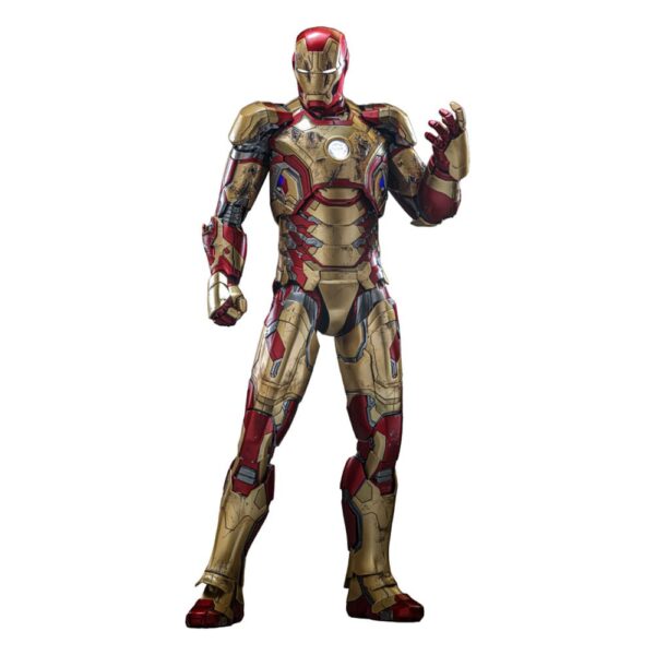 Iron Man 3 Movie Masterpiece Diecast Akció Figura 1/6 Iron Man Mark XLII (2.0) 32 cm