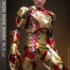 Iron Man 3 Movie Masterpiece Diecast Akció Figura 1/6 Iron Man Mark XLII (2.0) 32 cm
