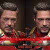 Iron Man 3 Movie Masterpiece Diecast Akció Figura 1/6 Iron Man Mark XLII (2.0) 32 cm
