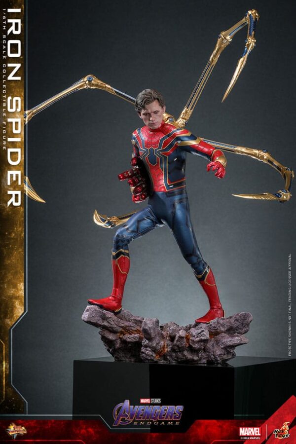 Avengers: Endgame Movie Masterpiece Akció Figura 1/6 Iron Spider 28 cm Avengers: Endgame Movie Masterpiece Akció Figura 1/6 Iron Spider 28 cm