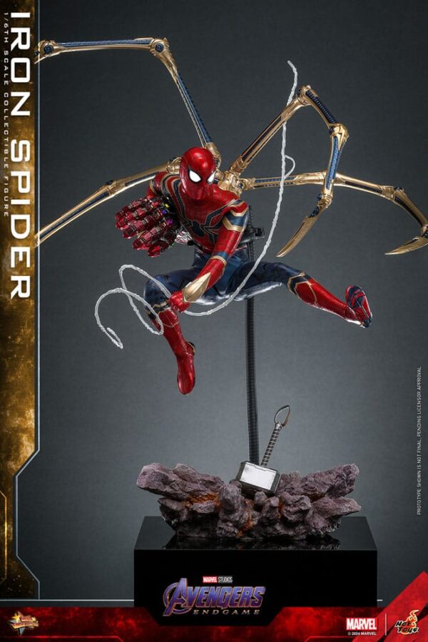 Avengers: Endgame Movie Masterpiece Akció Figura 1/6 Iron Spider 28 cm Avengers: Endgame Movie Masterpiece Akció Figura 1/6 Iron Spider 28 cm