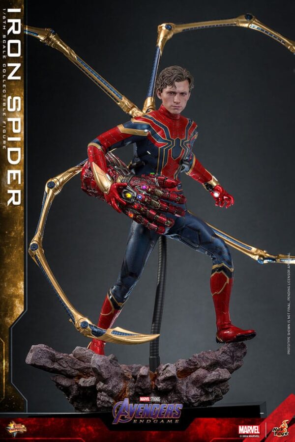 Avengers: Endgame Movie Masterpiece Akció Figura 1/6 Iron Spider 28 cm Avengers: Endgame Movie Masterpiece Akció Figura 1/6 Iron Spider 28 cm