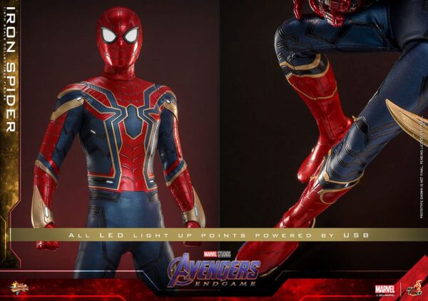 Avengers: Endgame Movie Masterpiece Akció Figura 1/6 Iron Spider 28 cm Avengers: Endgame Movie Masterpiece Akció Figura 1/6 Iron Spider 28 cm