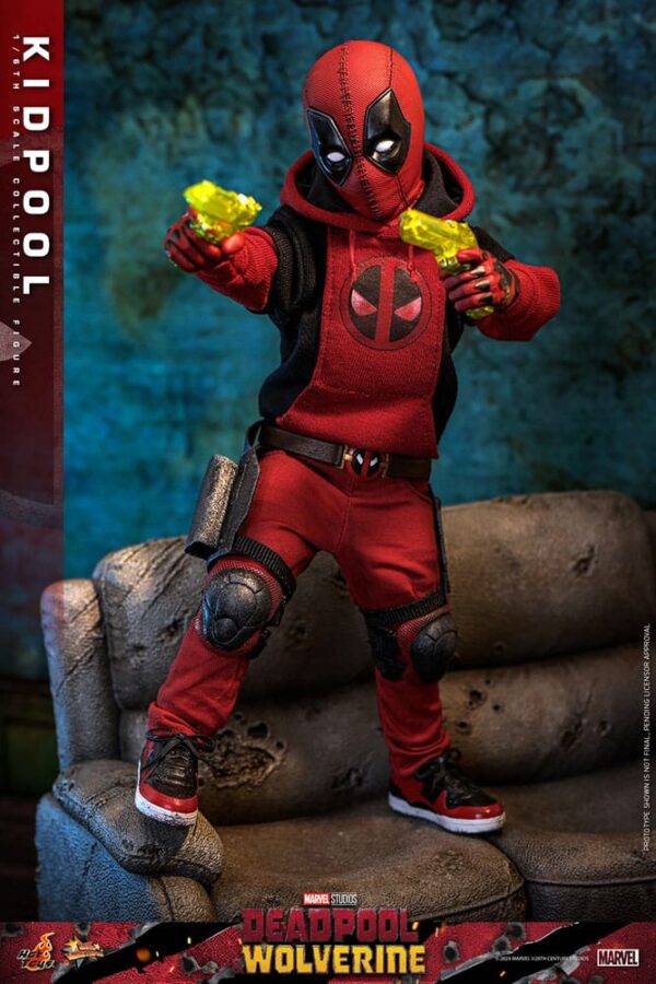 Deadpool & Wolverine Movie Masterpiece Akció Figura 1/6 Kidpool 22 cm Deadpool & Wolverine Movie Masterpiece Akció Figura 1/6 Kidpool 22 cm
