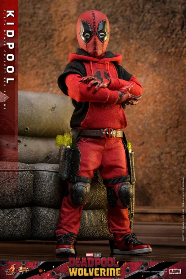 Deadpool & Wolverine Movie Masterpiece Akció Figura 1/6 Kidpool 22 cm Deadpool & Wolverine Movie Masterpiece Akció Figura 1/6 Kidpool 22 cm