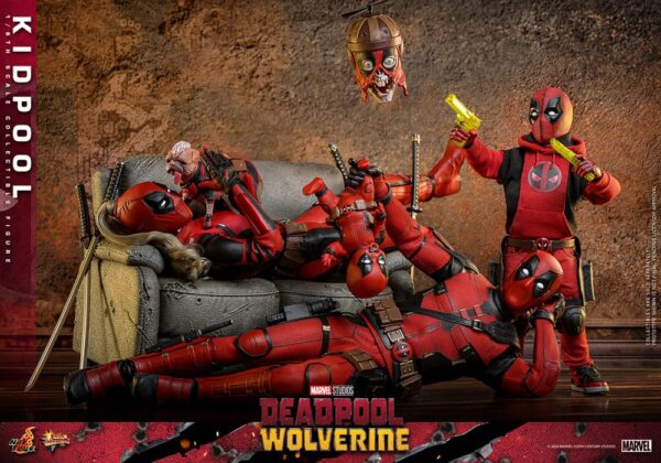 Deadpool & Wolverine Movie Masterpiece Akció Figura 1/6 Kidpool 22 cm Deadpool & Wolverine Movie Masterpiece Akció Figura 1/6 Kidpool 22 cm