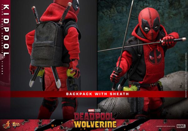 Deadpool & Wolverine Movie Masterpiece Akció Figura 1/6 Kidpool 22 cm Deadpool & Wolverine Movie Masterpiece Akció Figura 1/6 Kidpool 22 cm