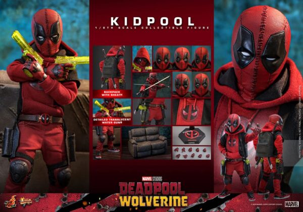 Deadpool & Wolverine Movie Masterpiece Akció Figura 1/6 Kidpool 22 cm Deadpool & Wolverine Movie Masterpiece Akció Figura 1/6 Kidpool 22 cm