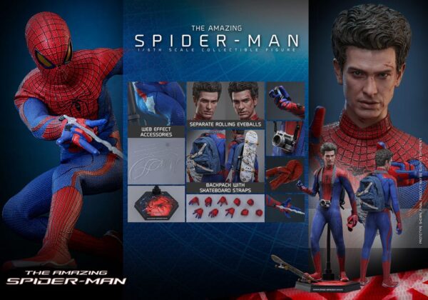 The Amazing Spider-Man Movie Masterpiece Akció Figura 1/6 Spider-Man 30 cm