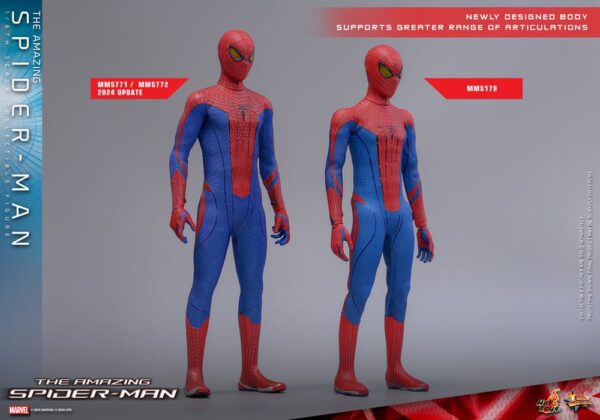 The Amazing Spider-Man Movie Masterpiece Akció Figura 1/6 Spider-Man 30 cm