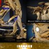 Iron Man Movie Masterpiece Diecast Akció Figura 1/6 Iron Man Mark III (Gold Color Version) Hot Toys Exclusive 33 cm