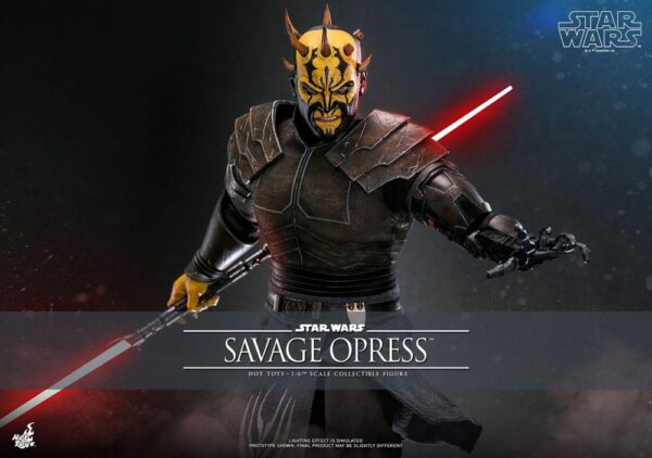Star Wars: The Clone Wars Akció Figura 1/6 Savage Opress 34 cm