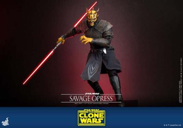 Star Wars: The Clone Wars Akció Figura 1/6 Savage Opress 34 cm