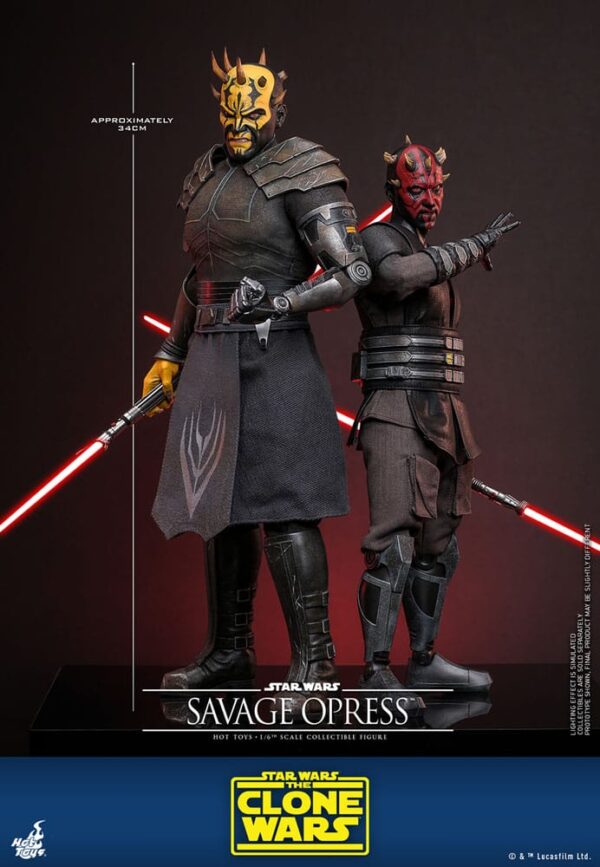 Star Wars: The Clone Wars Akció Figura 1/6 Savage Opress 34 cm