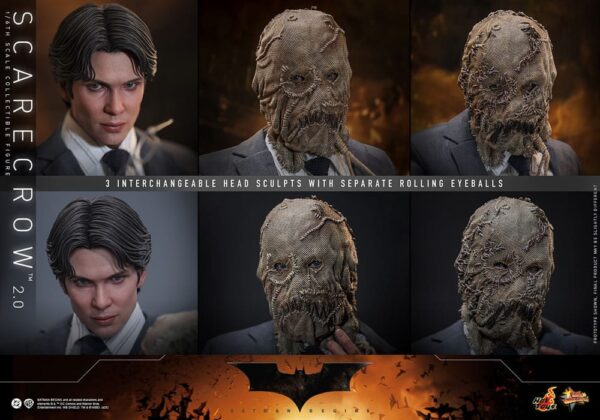 Batman Begins Movie Masterpiece Akció Figura 1/6 Scarecrow 2.0 30 cm Batman Begins Movie Masterpiece Akció Figura 1/6 Scarecrow 2.0 30 cm