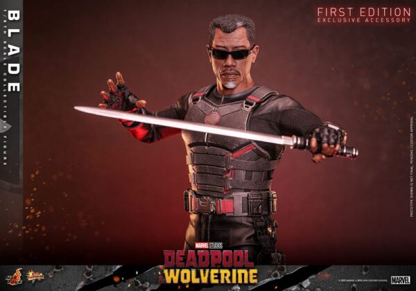 Deadpool & Wolverine Movie Masterpiece Akció Figura 1/6 Blade 30 cm Deadpool & Wolverine Movie Masterpiece Akció Figura 1/6 Blade 30 cm