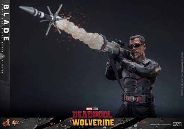 Deadpool & Wolverine Movie Masterpiece Akció Figura 1/6 Blade 30 cm Deadpool & Wolverine Movie Masterpiece Akció Figura 1/6 Blade 30 cm