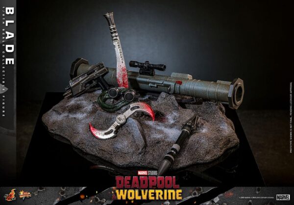 Deadpool & Wolverine Movie Masterpiece Akció Figura 1/6 Blade 30 cm Deadpool & Wolverine Movie Masterpiece Akció Figura 1/6 Blade 30 cm