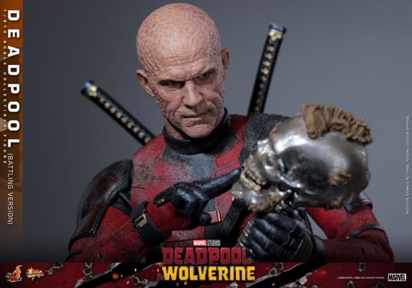 Deadpool & Wolverine Movie Masterpiece Akció Figura 1/6 Deadpool (Battling Version) 31 cm