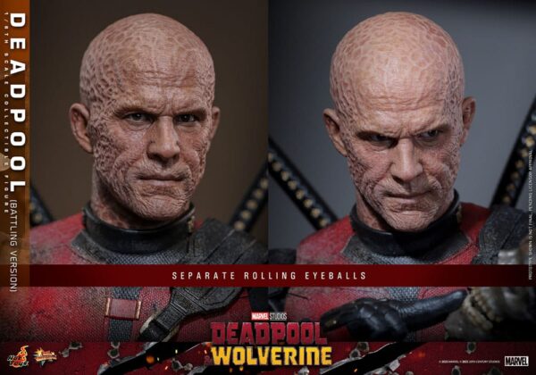 Deadpool & Wolverine Movie Masterpiece Akció Figura 1/6 Deadpool (Battling Version) 31 cm