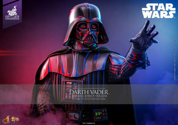 Star Wars Movie Masterpiece Akció Figura 1/6 Darth Vader (Dueling Effect Version) Hot Toys Exclusive 35 cm