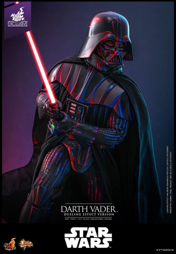 Star Wars Movie Masterpiece Akció Figura 1/6 Darth Vader (Dueling Effect Version) Hot Toys Exclusive 35 cm