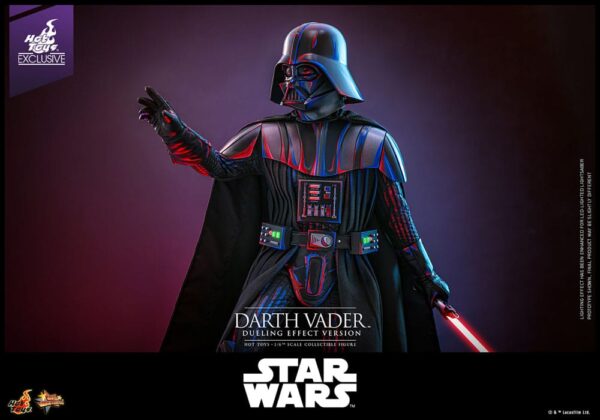 Star Wars Movie Masterpiece Akció Figura 1/6 Darth Vader (Dueling Effect Version) Hot Toys Exclusive 35 cm
