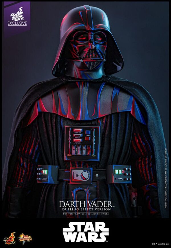 Star Wars Movie Masterpiece Akció Figura 1/6 Darth Vader (Dueling Effect Version) Hot Toys Exclusive 35 cm