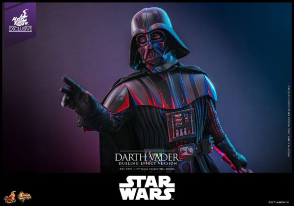 Star Wars Movie Masterpiece Akció Figura 1/6 Darth Vader (Dueling Effect Version) Hot Toys Exclusive 35 cm
