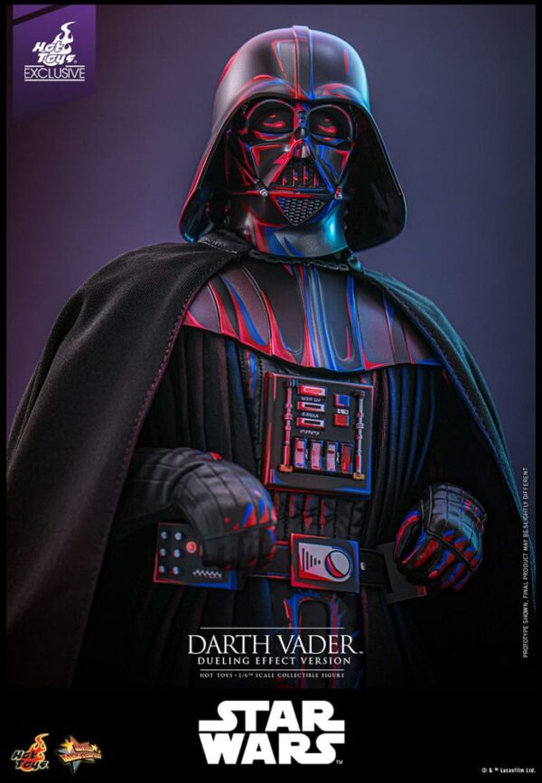 Star Wars Movie Masterpiece Akció Figura 1/6 Darth Vader (Dueling Effect Version) Hot Toys Exclusive 35 cm