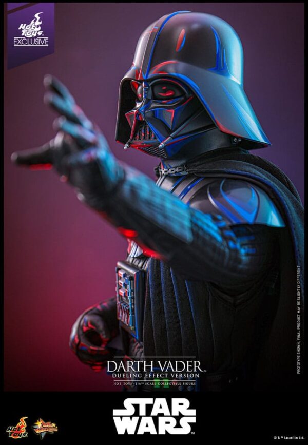 Star Wars Movie Masterpiece Akció Figura 1/6 Darth Vader (Dueling Effect Version) Hot Toys Exclusive 35 cm
